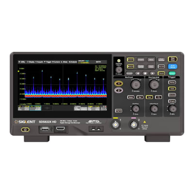Siglent SDS802X HD 70MHz, 2GSa, 2 Canales,  Osciloscopio de 12 Bits